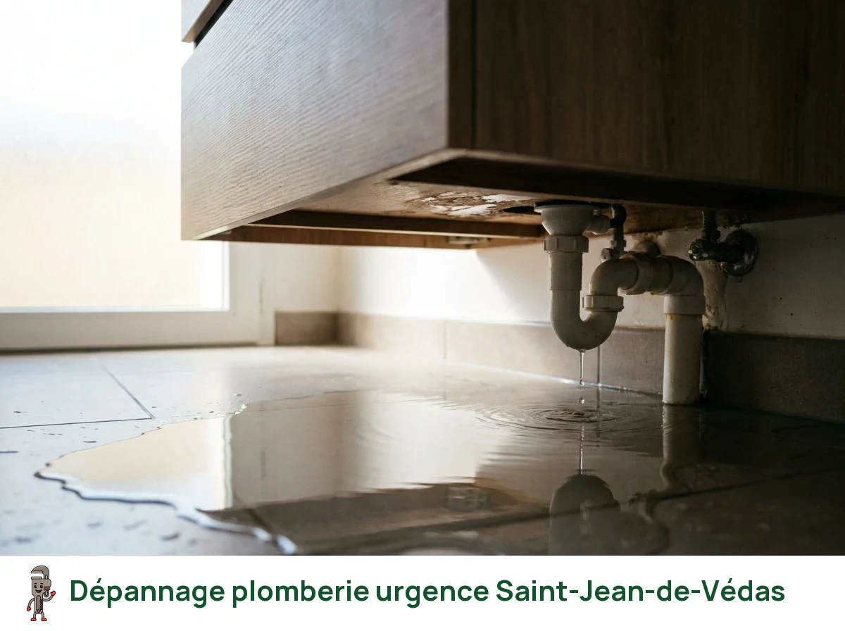 Dépannage plomberie urgence à Saint-Jean-de-Védas