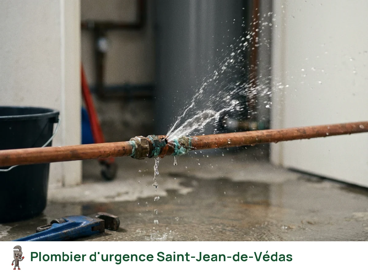 Plombier d'urgence à Saint-Jean-de-Védas