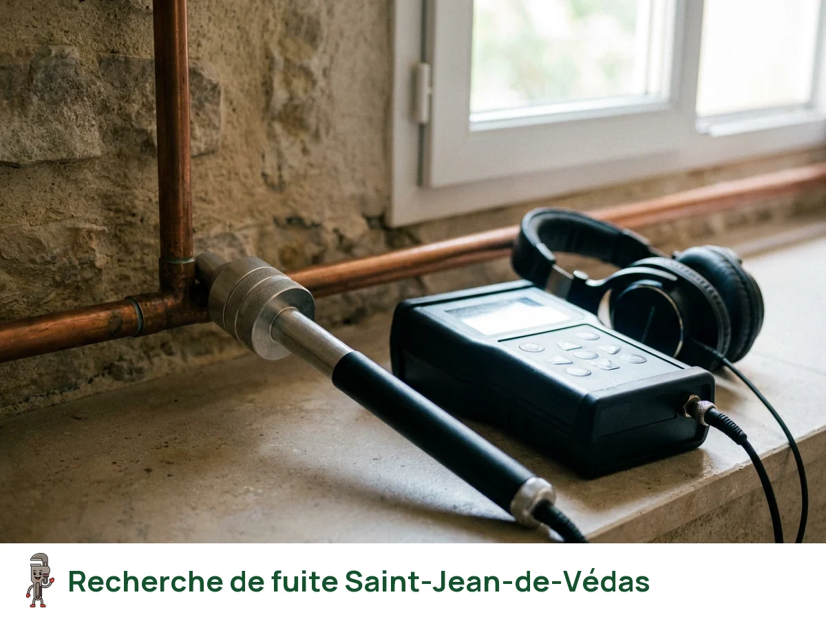 Recherche de fuite à Saint-Jean-de-Védas
