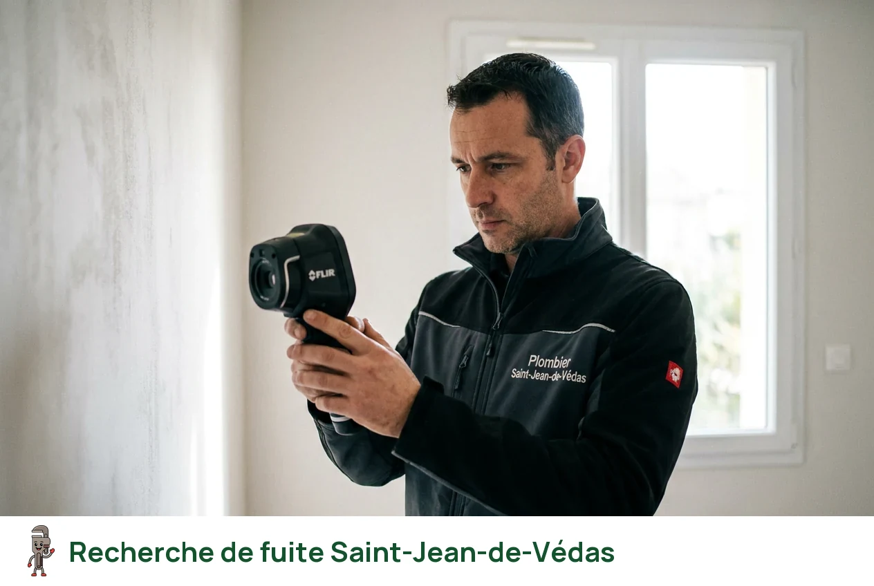 Recherche de fuite à Saint-Jean-de-Védas