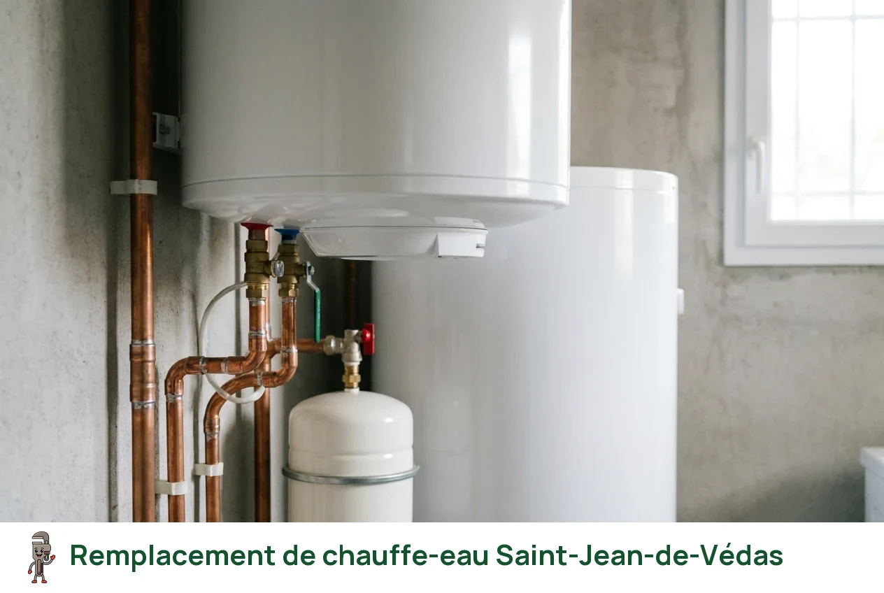 Remplacement de chauffe-eau à Saint-Jean-de-Védas