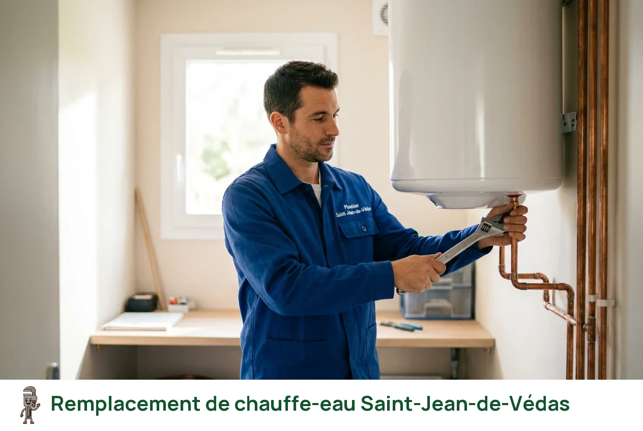 Remplacement de chauffe-eau à Saint-Jean-de-Védas