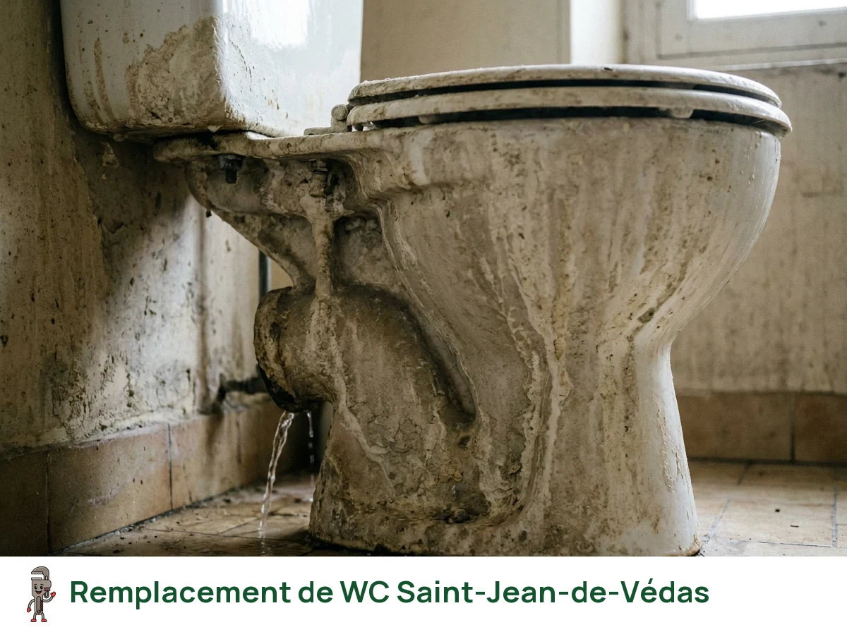Remplacement de WC à Saint-Jean-de-Védas
